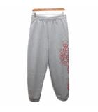 シュプリーム SUPREME 25SS Pitbulls Embroidered Sweatpant スウェットパンツ ワイド ロゴ刺繍 アニマル柄 S グレー ☆AA★