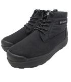 コロンビア Columbia SAPLAND III CHUKKA WP OMNI-HEAT INFINITY ブーツ チャッカ ウィンターブーツ スノーブーツ 25cm 黒 ブラック YU8549