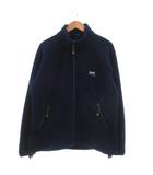 ヘリーハンセン HELLY HANSEN 美品 フリースジャケット ジャケット 上着 M 青 ブルー 無地 スタンドカラー フルジップ 長袖 /MG ■GY99