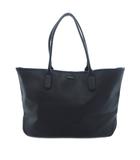 B&Y ユナイテッドアローズ BEAUTY&YOUTH ビューティー&ユース トートバッグ レザー 紺 ネイビー ファスナー開閉 ロゴマーク /YF ■GY99