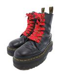 ドクターマーチン DR.MARTENS BETTY BOOP JADON 8ホールブーツ シューズ レザー UK4 黒 ブラック AW006 /JS ■IBO96