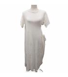 アメリヴィンテージ Ameri VINTAGE ワンピース 半袖 変形  ミモレ ロング F アイボリー 02410360760