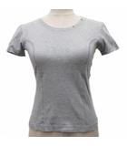 カットソー Tシャツ 半袖 短丈 無地 コットン S グレー RW071W WKTS08JBC