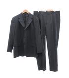 ブルックスブラザーズ BROOKS BROTHERS 大きいサイズ スーツ フォーマル ジャケット パンツ ストライプ柄 3B シングルブレスト ウール ダークグレー /SX ■IBO97