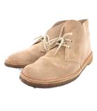 クラークス clarks デザートブーツ チャッカ シューズ スエード US9.5 茶 ブラウン /JS ■IBO100