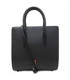 クリスチャンルブタン Christian louboutin パロマ Paloma スタッズ ハンドバッグ ショルダーバッグ 2WAY レザー 皮革 黒 ブラック 赤 レッド