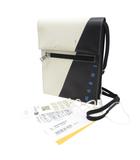 マルニ MARNI タグ付き トライベッカ TRIBECA ショルダーバッグ バイカラー ロゴプリント 黒 ブラック アイボリー SBMQ0036A2