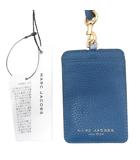 マークジェイコブス MARC JACOBS タグ付き IDカードケース パスケース ショルダー レザー 皮革 水色 M0013324-476