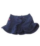 ラルフローレン RALPH LAUREN スカート 80 紺 ネイビー ドローストリング フリル /SX ■IBO101