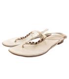 グッチ GUCCI サンダル ストラップ 35 白 ホワイト /FF