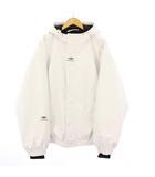 バレンシアガ BALENCIAGA 23AW skiwear テクニカルリップストップジャケット ブルゾン フーディ 44 ホワイト 773988 /KH ☆AA★