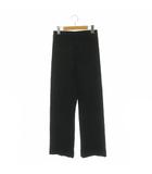 ジルサンダー JIL SANDER シワ加工イージーパンツ ストレート 34 黒 ブラック JSPU727063 /CX ■OS