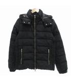 タトラス TATRAS ダウンジャケット カモフラージュ 迷彩柄 フード付き 1 黒 ブラック MTA3ED499 /UO
