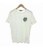 グッチ GUCCI 2007年製 Tシャツ 半袖 ロゴ刺しゅう XL ホワイト /UO ☆AA★