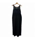 メゾンマルジェラ 1 Maison Margiela 1 22SS 刺繍 シルクドレス マキシワンピース シースルー Dresses 38 S051-MM FEMALE RTW AVP 38 ブラック 黒 S51CU0294 ■GY33