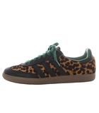 アディダスオリジナルス adidas originals Samba OG スニーカー ローカット チーター柄 ハラコ US7.5 ブラウン JI2735 /YO21