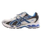 アシックス asics GEL-NIMBUS スニーカー 28cm 青 ブルー 白 ホワイト 1203A543-101 /SR30 ■AD