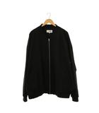 メゾンマルジェラ Maison Margiela MM6 24SS SPORTS JACKET MA-1 ジャケット ブルゾン 52 黒 /MI ■OS ■AD