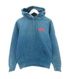 シュプリーム SUPREME 19AW Stop crying hooded sweatshirt パーカ フーディ プルオーバー バックプリント 長袖 S 青 ブルー /AE ■GY01