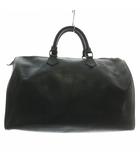 ルイヴィトン LOUIS VUITTON エピ スピーディ35 ヴィンテージ ボストンバッグ ハンド レザー M42992 ロゴ 型押し 黒 ブラック /XZ ■OH ■GY17