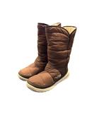 ザノースフェイス THE NORTH FACE アモア ロングブーツ スノーブーツ ロゴ 箱付き 22.0㎝ 茶 ブラウン NFW70195