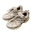 トラック スニーカー メッシュ ナイロン スニーカー 27㎝ ベージュ ブラック 542023 ☆AA★