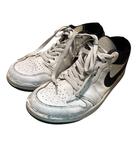 ナイキ NIKE スニーカー エア ジョーダン 1 ミッド 25 ホワイト ブラック 553558-132