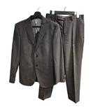 セットアップ テーラードジャケット 2B パンツ スラックス ウール ストライプ グレー 2 0089770001