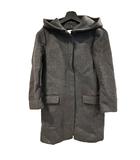 イエナ IENA 16AW 二重織り シャルムフード コクーン コート ウール 34 グレー アウター ■TC