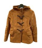 イエナ IENA コート ダッフル ショート ウール 茶 ブラウン ■CT