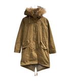 フレッドペリー FRED PERRY モッズコート ファー ライナー付き カーキ 10 約M ■WGA
