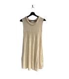 エムプルミエ M-Premier ワンピース ニット ノースリーブ ひざ丈 38 アイボリー ■WGA