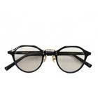 A.D.S.R. エーディーエスアール SATCHMO 01 眼鏡 サングラス セルフレーム カラーレンズ クラウンパント ロゴ 黒 ブラック /XZ ■GY12