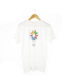 アップル Apple プリントスター Printstar 90s ヴィンテージ Yum. iMac 企業 Tシャツ 半袖 M 白 ホワイト /CK12 ■GY11