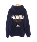 ウィンダンシー WIND AND SEA HONDA ホンダ LOGO HOODIE ロゴフーディ プルオーバーパーカー スウェット 長袖 L ネイビー WDS-HND-02 /KH