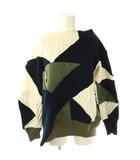 サカイ sacai ソリッドミックスニットセーター 1 マルチカラー 21-05420 /DF ■OS ■SH