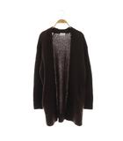 RAYA SH MOHAIR カーディガン ニット モヘヤ混 XXS ダークブラウン /CX ■OS