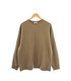 NATURAL DYED URAKE OVERSIZED PULLOVER スウェット トレーナー プルオーバー 長袖 04 ブラウン /ES ■OS