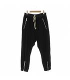 リックオウエンス Rick Owens 24SS TECUAL TRACK PANT ジョガーパンツ スウェット 36 ブラック /CX ■OS ■SH