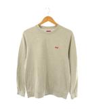 シュプリーム SUPREME small box logo l/s tee ロングスリーブTシャツ カットソー 長袖 コットン M グレー /NR ■OS ■SH