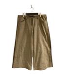 ラルフローレン RALPH LAUREN ワイドパンツ ストレート サイド ライン ベージュ ■WGA