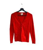 ミリー milly カーディガン ニット 長袖 P オレンジ ■WGA