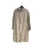 ステンカラーコート リネン L ベージュ ■WGA