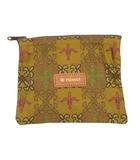 ラシット RUSSET ポーチ ミニ ジップ ロゴ キャメル ■WGA