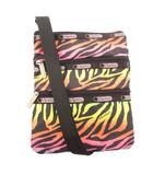 レスポートサック LesportSAC ショルダーバッグ サコッシュ ナイロン ゼブラ柄 マルチカラー /JS ■WGA