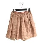 ルルロジェッタ ルールロジェット leur logette ミニスカート レイヤード 1 ピンク ■WGA