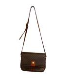 セリーヌ CELINE ショルダーバッグ マカダム柄 マグネット開閉 茶 ブラウン M09