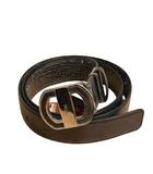 イヴサンローラン YVES SAINT LAURENT ベルト レディース 黒 ブラック ■WGA