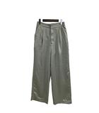 ビームス BEAMS エーケーワン AK+1 パンツ スラックス 38 緑 グリーン ■WGA