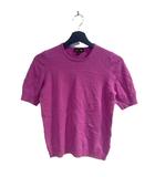 ドゥロワー Drawer ニット カシミヤ 半袖 2 ピンク ■WGA